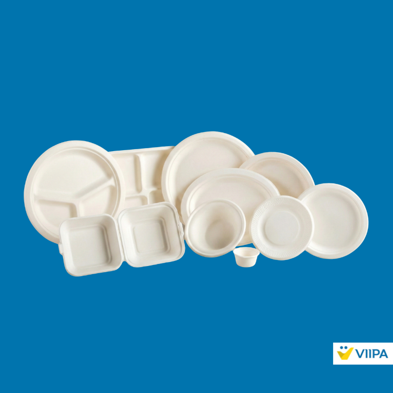 Bagasse bowls & lids